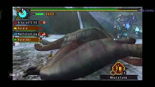 MHP3rd  English Gigginox Rank Up Hunt wrandom [upl. by Thatcher]