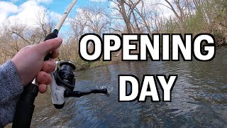 PA TROUT FISHING 2024 OPENING DAY [upl. by Airres]