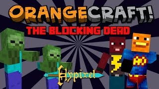 Annoying Orange Lets Play Minecraft  BLOCKING DEAD on Hypixel [upl. by Harley]