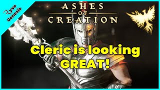 The Ashes of Creation Cleric looks GREAT [upl. by Nannahs]