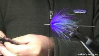 Tri Color Marabou Tube Steelhead Fly Tying Video [upl. by Perkins]