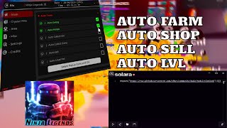 🔧 ¡Domina Ninja Legends con Facilidad  Script Completo Auto Farm Auto Shop y Auto Level 💥 [upl. by Nichole]