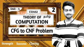 Context Free Grammer into Chomsky Normal Form Problem in Tamil  Theory of Computation in Tamil [upl. by Placidia729]