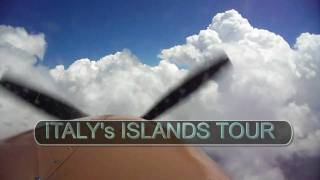 Italys Islands Flying Tour with Cessna Turboprop [upl. by Prudie]