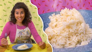 FLUFFY Crockpot Express White Rice Recipe  Brazilian Cooking [upl. by Aliek900]