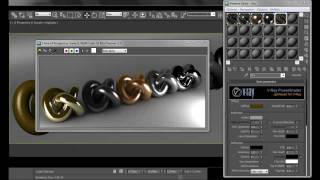 5 tipos de Metales en 3ds Max [upl. by Lilak660]