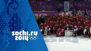 Ice Hockey  Mens Gold Medal Final  Sweden v Canada  Sochi 2014 Winter Olympics [upl. by Sinnaoi]