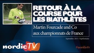 Biathlon  retour à la compétition pour Martin Fourcade et ses coéquipiers Nordic TV [upl. by Sidoney]