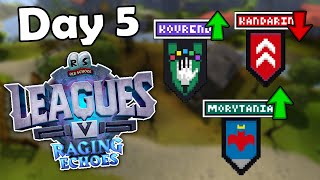 MASSIVE REGION BUFFS Kandarin Still Bad  Leagues 5 Raging Echoes Reveals [upl. by Nedyah]