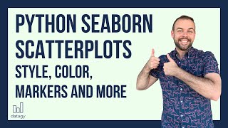 Python Seaborn Scatterplot Tutorial  Python Data Visualization Tutorial  Color Marker and Size [upl. by Arykat]