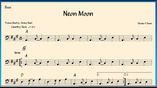 Neon Moon  Bass Chart  Free Download [upl. by Capone]