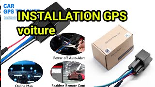 Installation sinotrack gps voiture par un de nos apprenant avec explications de son fonctionnement [upl. by Litch402]