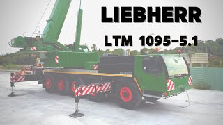 【吊車介紹】德國 LIEBHERR LTM1095 51 95噸吊車 選配的遙控系統 [upl. by Ashti752]