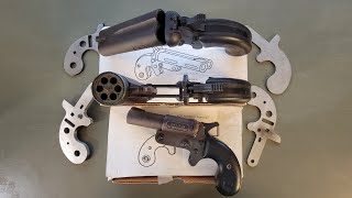 DIY Sheet Metal Derringers  Practical Scrap Metal Small Arms vol 7  Model 1 [upl. by Kerman]