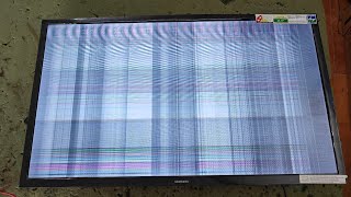 Samsung Tv Vertical Line Problem  model no  UA32N4305ARXXL newtechelectronicserode [upl. by Sulihpoeht]