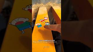 Shinchain ke toy kahan gaye 🤔 mini wood toy woodworking art skill shorts [upl. by Aevin]