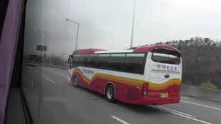 車窓高速バス 仁川国際空港→KINTEX 7400 Incheon Airport to KINTEX 인천공항→킨텍스 [upl. by Ursuline]