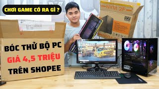 Mua Bộ PC Giá 45 Triệu Trên Shopee  Có Gì Bên Trong  Chơi Game Ra Gì  Bạn Nào Sẽ May Mắn Nhận [upl. by Svirad]