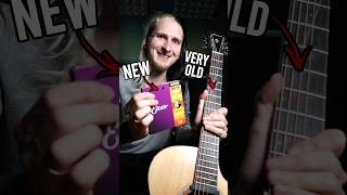 1 year old strings VS fresh strings [upl. by Gaultiero]