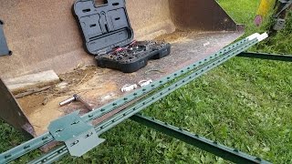 DIY Tractor bucket forks for 35 [upl. by Olivann227]