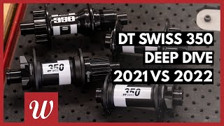 NEW 2022 DT Swiss 350 vs old 350  Weights Features and More [upl. by Lorelei246]