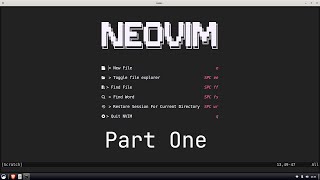 Making a basic Neovim config and setting it up [upl. by Yesnyl]