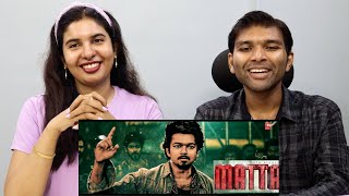 MATTA Song Reaction  Thalapathy Vijay  Yuvan Shankar Raja  The GOAT [upl. by Whitney]