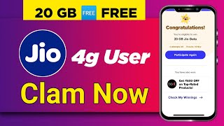 20 GB data free 🆓  4g User clam now  Abidi Tech [upl. by Darrick]