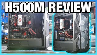 Cooler Master H500M Case Review vs H500P Mesh amp H500P [upl. by Aissirac]