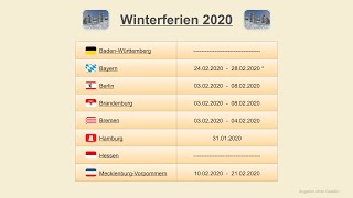 Winterferien 2020 [upl. by Hacim107]