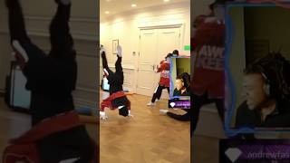 jabbawockeez Come On kaicenat Stream The Most Powerful Dance Crew Reaction shorts viral rage [upl. by Ki484]