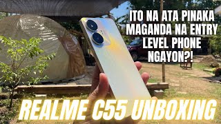 realme C55 Unboxing and HandsOn  NAPAKA SOLID NA ENTRYLEVEL PHONE ITO PREMIUM DESIGN PA [upl. by Carnahan]