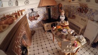 Students restore dollhouse mansion at Winterthur [upl. by Arekat994]