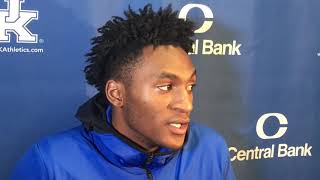 Stay together Immanuel Quickley looks past loss to LSU [upl. by Limhaj]