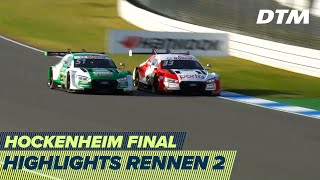 🏆🏆🏆 Titel Nr 3 René Rast gewinnt in Hockenheim  Highlights Rennen 2  DTM Hockenheim 2020 [upl. by Beaufort]