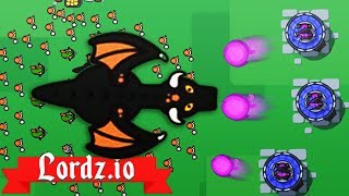 NEW MAGE TOWERS DESTROY DRAGON ARMY  Lordzio Gameplay [upl. by Acinet]