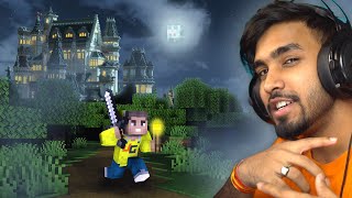 MINECRAFT HIDE AND SEEK IN HAUNTED CASTLE [upl. by Hna942]