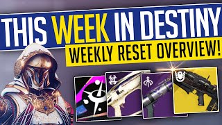 Destiny 2  THIS WEEK IN DESTINY  30th Jan Moment of Triumph Rivens Wishes Bonus Rewards amp More [upl. by Geordie734]