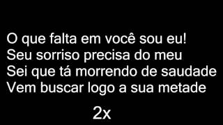 Marília Mendonça O Que Falta Em Você Sou Eu Letra [upl. by Sinnod]