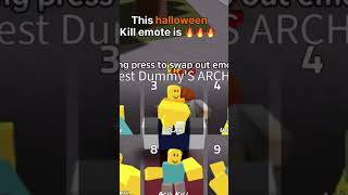 This new emote is sick roblox heroesbattlegrounds [upl. by Arraek]