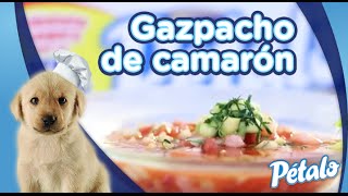 Gazpacho de camarón Tu Cocina Pétalo® [upl. by Sandell926]