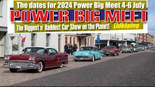 Power Big Meet Lidköping finbilscruisingen 2024 [upl. by Damon]