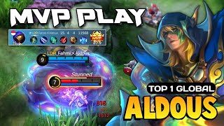 Aldous Best Build 2024  Aldous Top 1 Global Gameplay  Mobile Legends [upl. by Tshombe985]