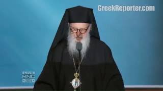 Archbishop Demetrios Offers Prayer at Republican National Convention 2016 [upl. by Arihsan]