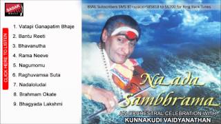 Naada sambhrama Brahmam Okate Kunnakudi Vaidyanathan [upl. by Schaper407]