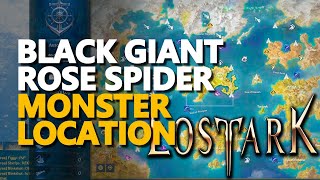 Black Giant Rose Spider Lost Ark Monster Location [upl. by Hyo]