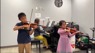 Summer Mini Music Camp  Violin Learning Day Part 2  Brilliance Music Academy [upl. by Nylorac]