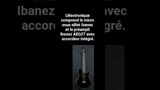 Guitare ibanez TCY10E BK BLACK TALMAN guitare guitar guitariste [upl. by Annenn]