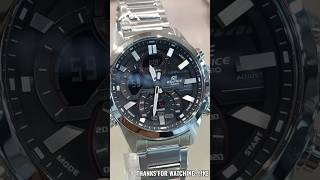 Casio Edifice AnalogDigital Mens Watch Smartphone Link WorldTime EX545casioedifice watch casio [upl. by Cormier722]