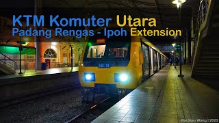 First Train Rider KTM Komuter Utara Ipoh Extension [upl. by Donoghue332]